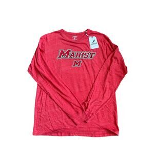 Marist University Long Sleeve Shirt Size Medium NWT